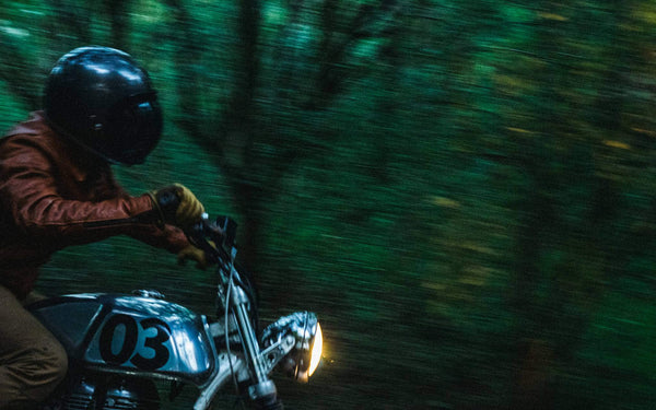 A view of the Pacific Northwest waters out of a ferry window.