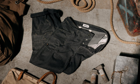 The Chore Pant in Chipped Canvas